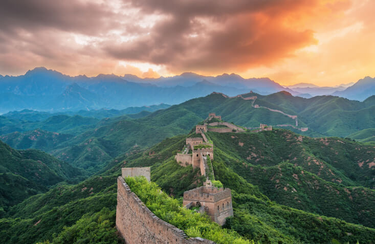 Overview Towards The Great Wall Of China