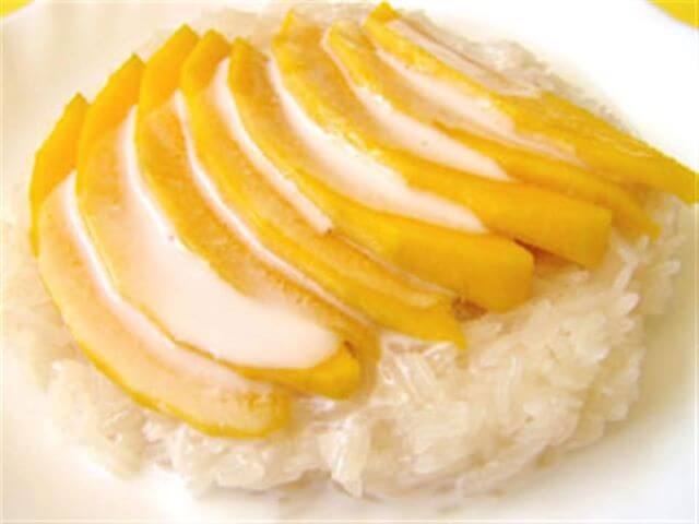 Mango Sticky Rice - Thai Food