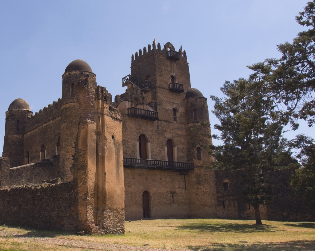 The Ruins at Gondar, Ethiopia - Fasilides' Castle.