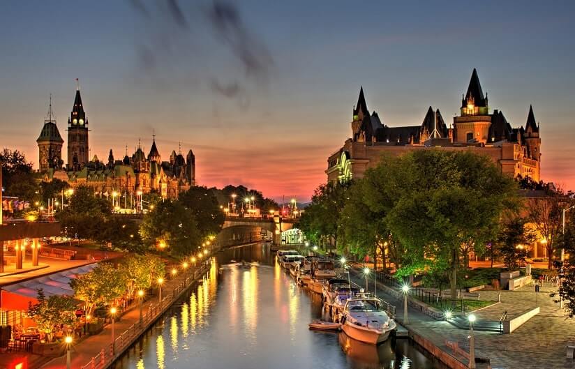 Ottawa at night