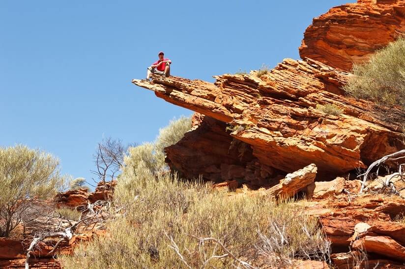 overview of Australian natural landscape