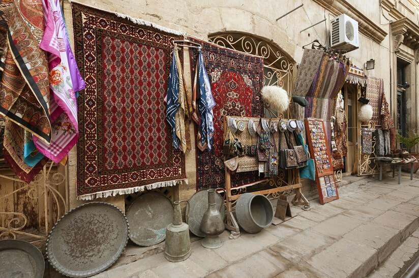 Azerbaijan traditional carpets