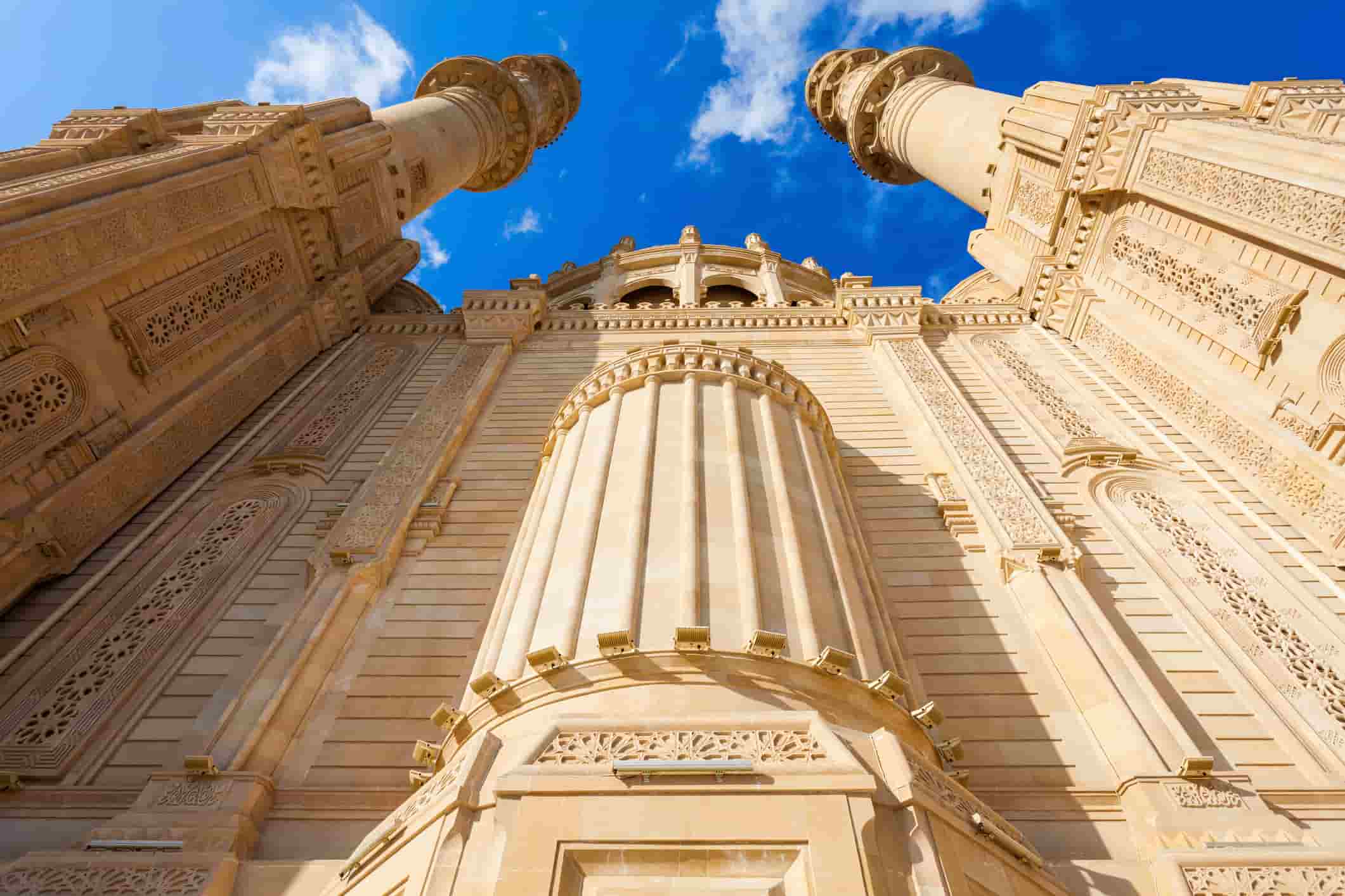 The Heydar Mosque in Baku