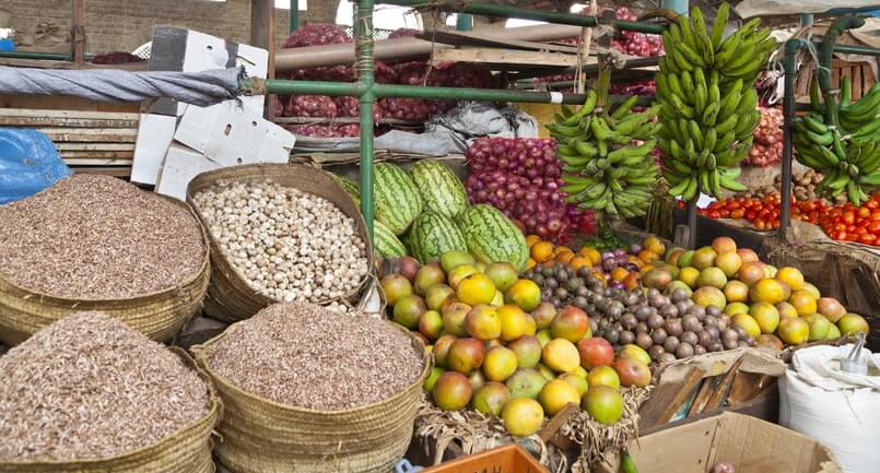 Kenya food market