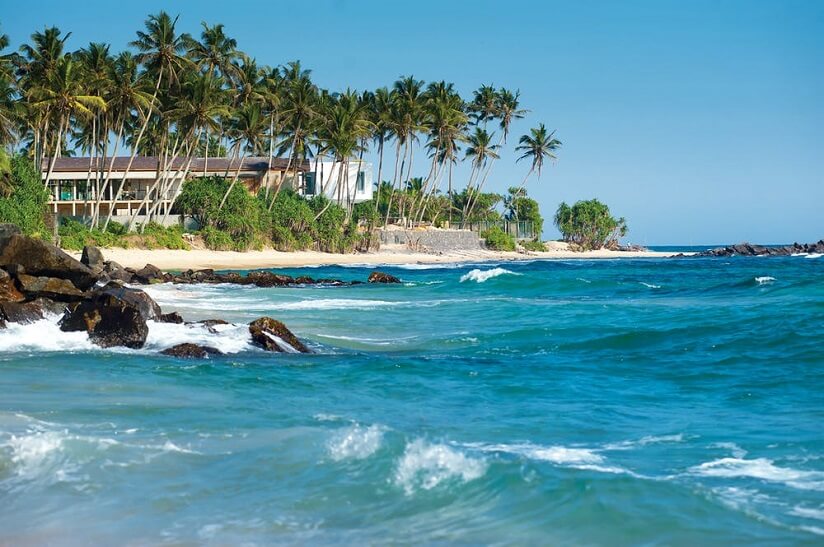 Beach View in Sri Lanka