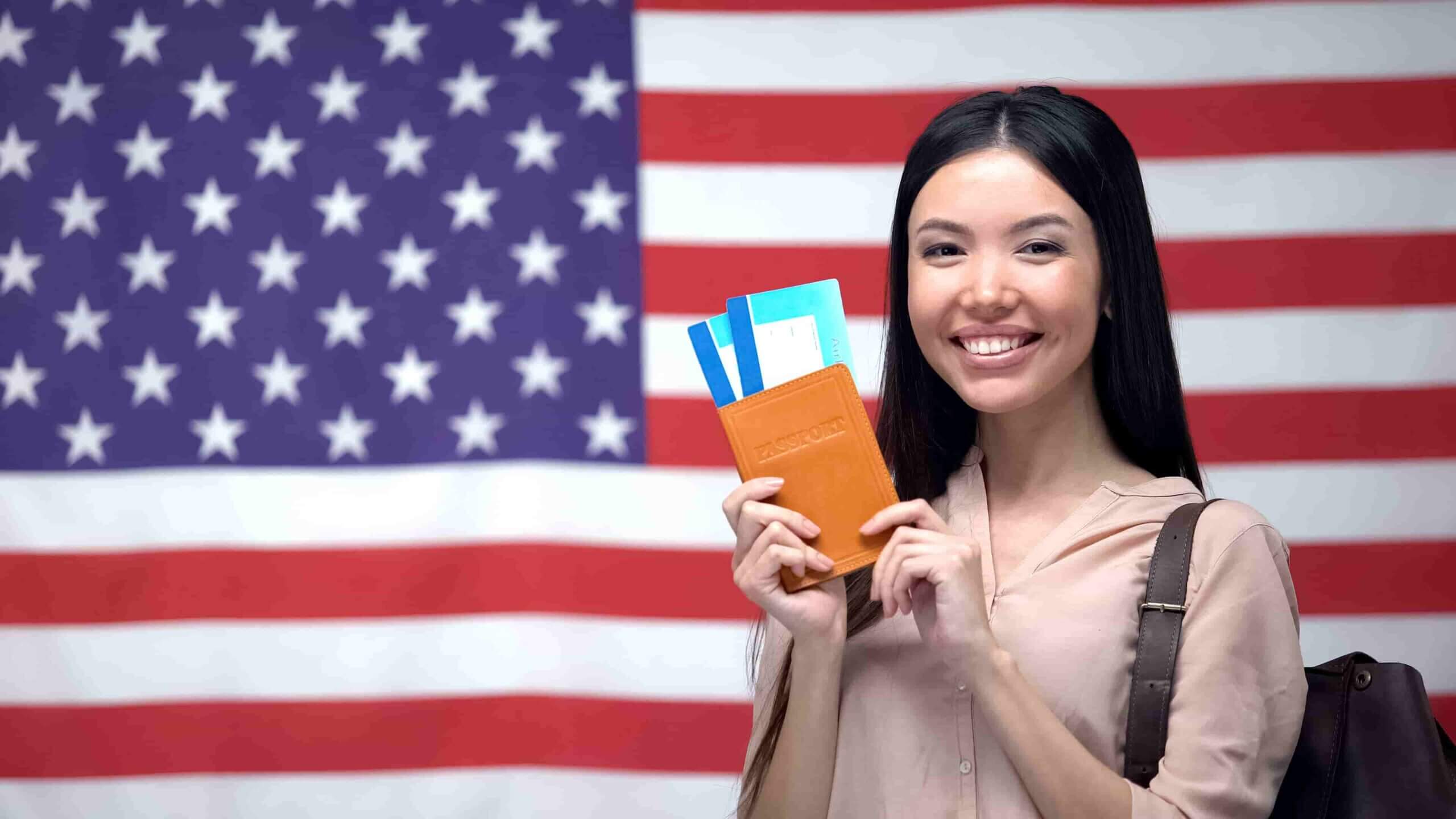 traveller holding documents