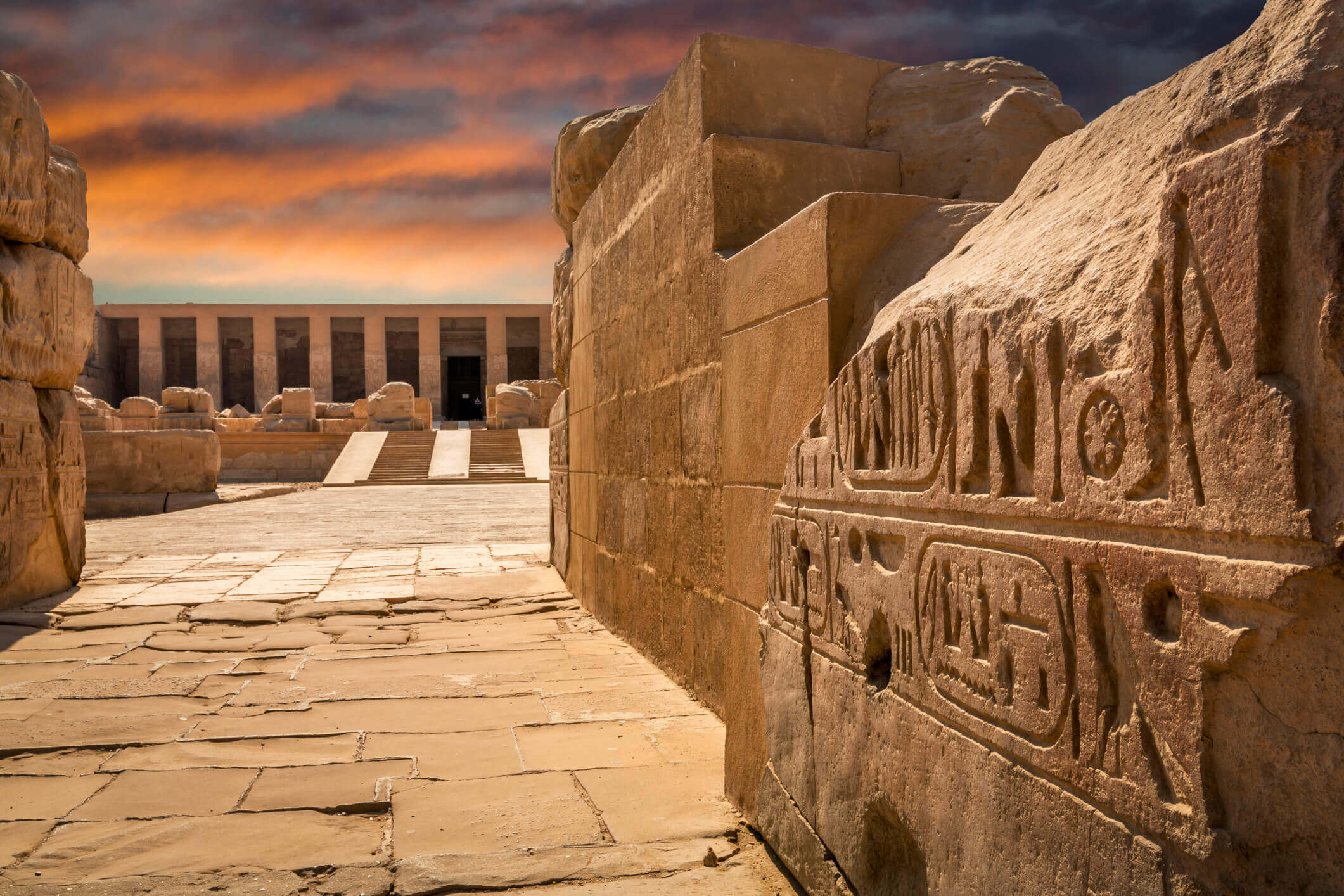Abydos Temple, Egypt