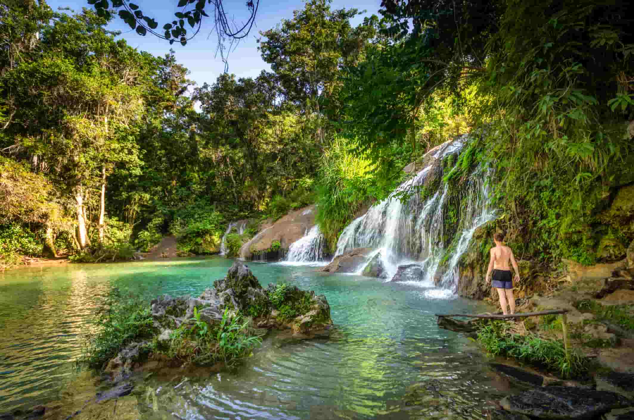 El Nicho Waterfalls, Cuba