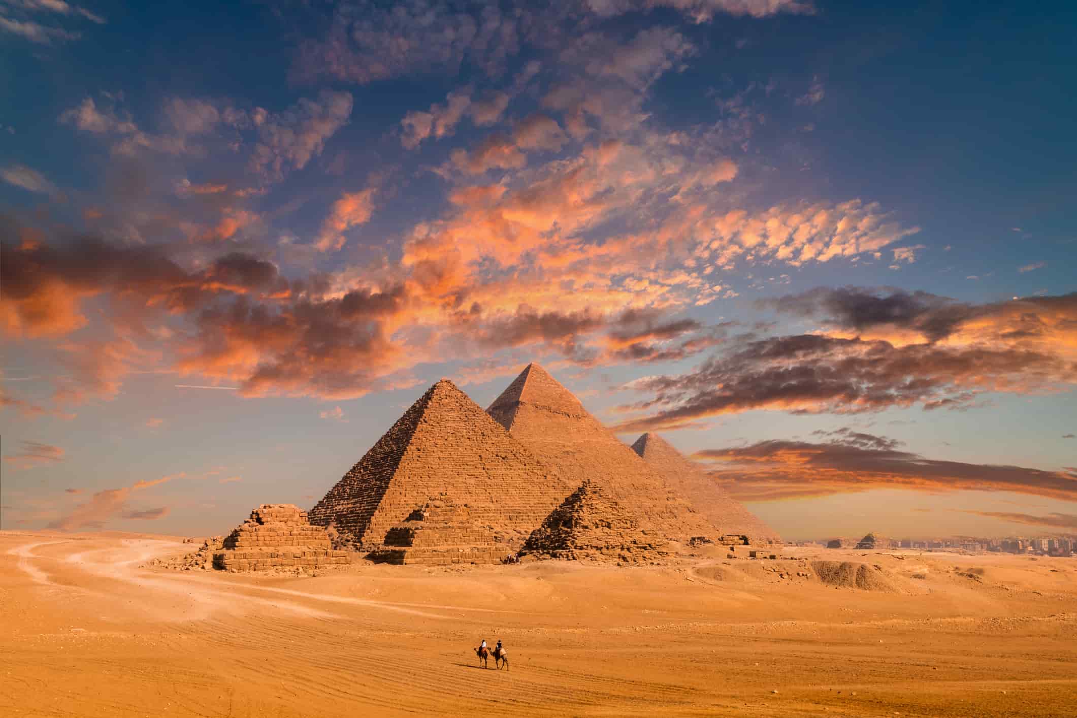 Pyramids in Egypt