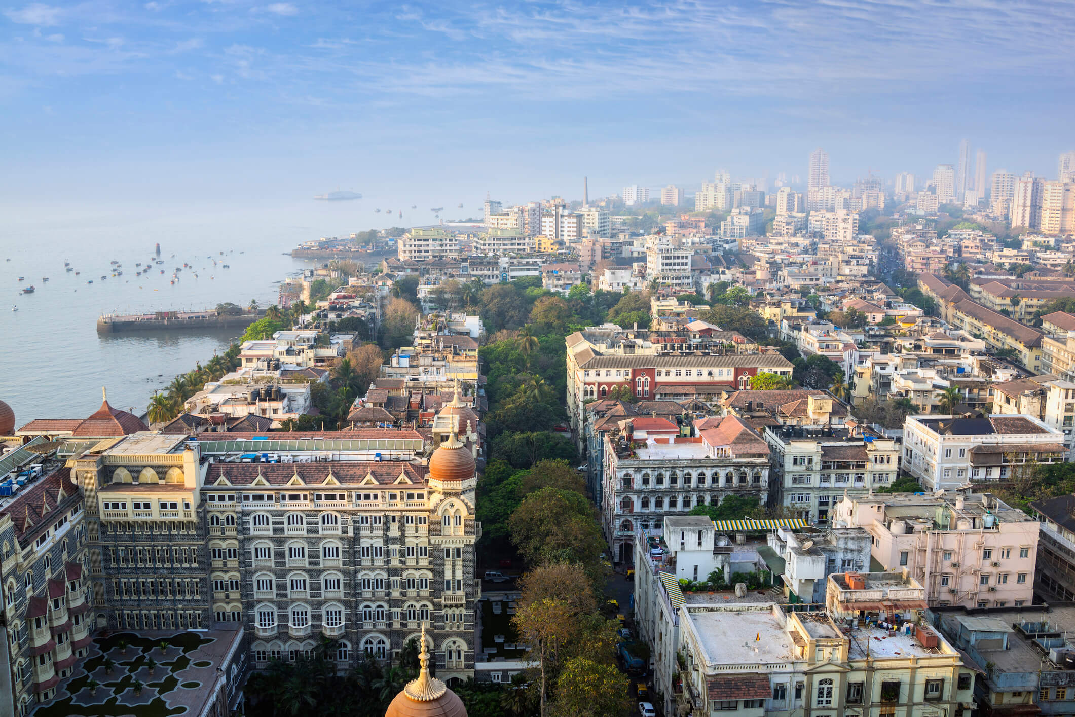 overview of Mumbai, India