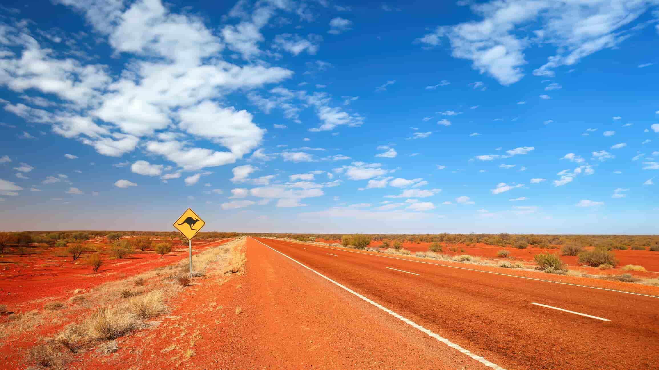 the vast red center in Australia's Northern Territory