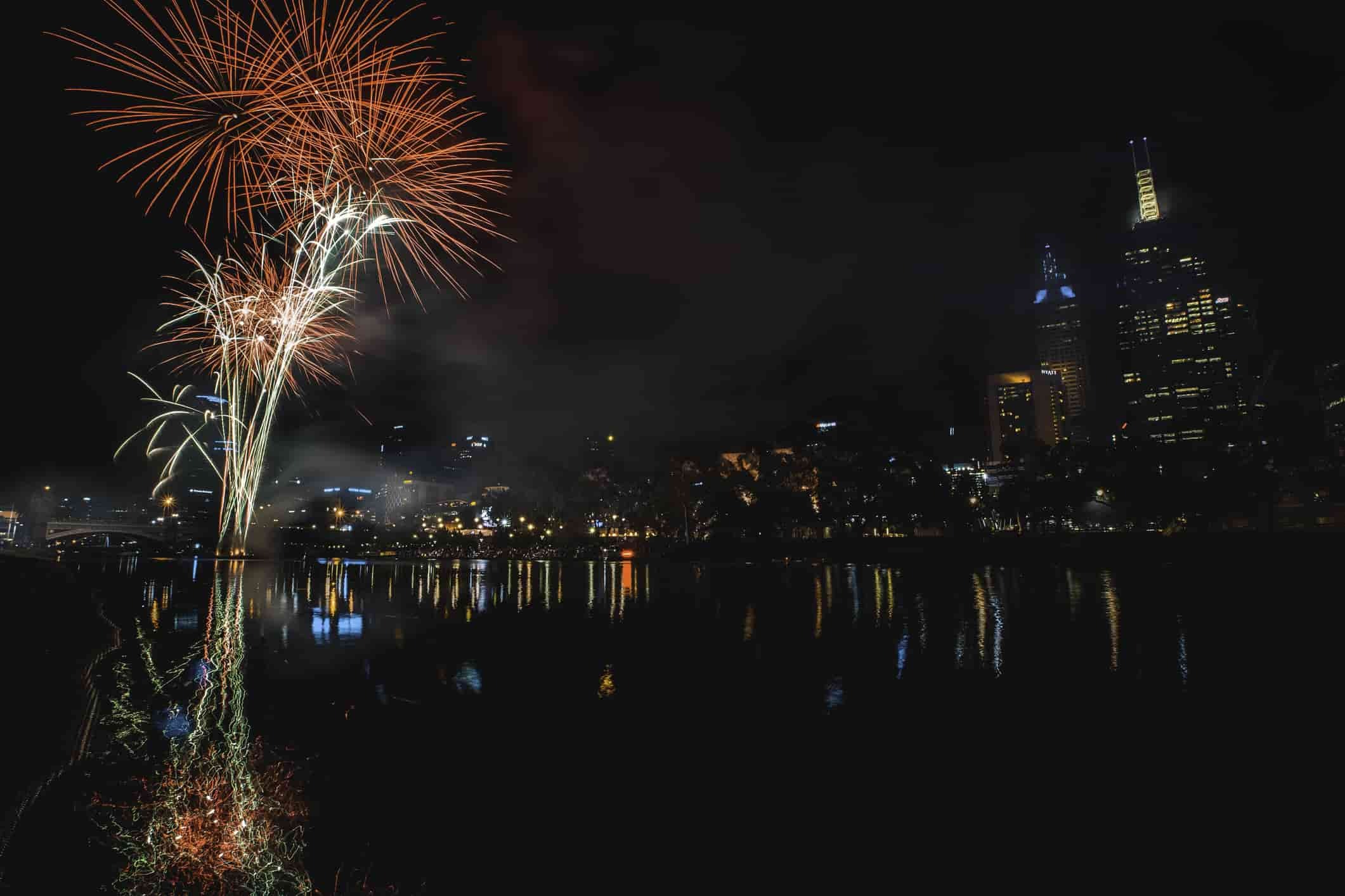 Diwali fireworks in Melbourne